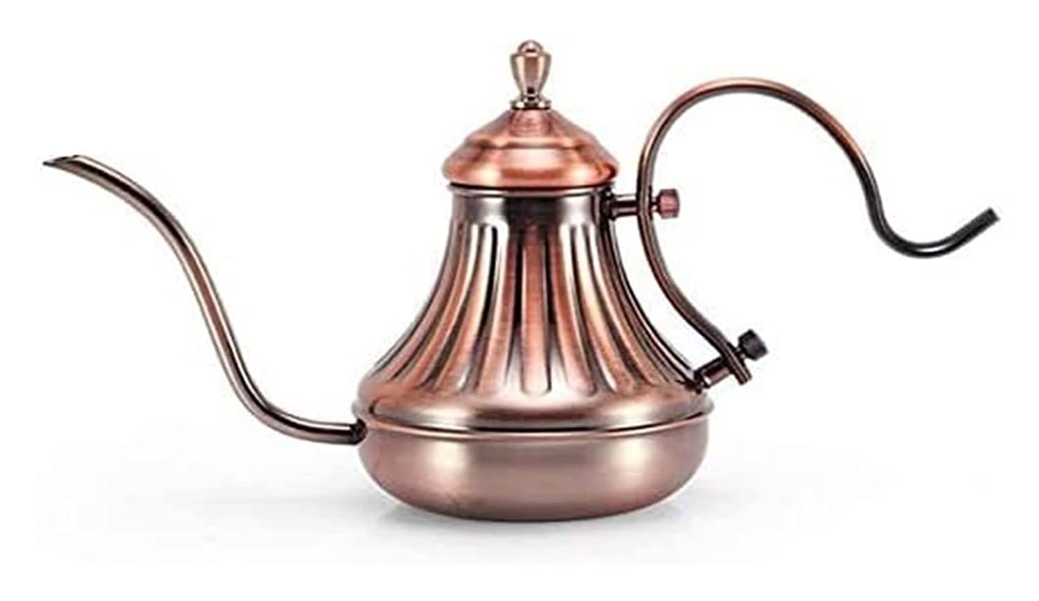 Premium 304 Stainless Steel Gooseneck Coffee Kettle - Long Spout Pour Over Drip Coffee Maker & Teapot for Precision Brewing | Perfect for Chemex, V60, and French Press Coffee Making at Home or Office