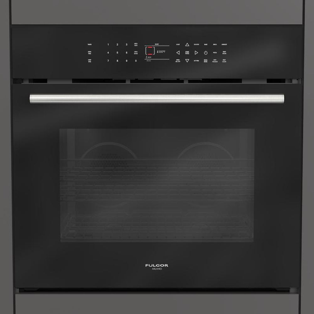 Fulgor Milano 30-inch Built-In Electric Convection Wall Oven with Multiple Color Options (F7SP30) - Perfect for Modern Kitchens, Baking, Roasting & Entertaining