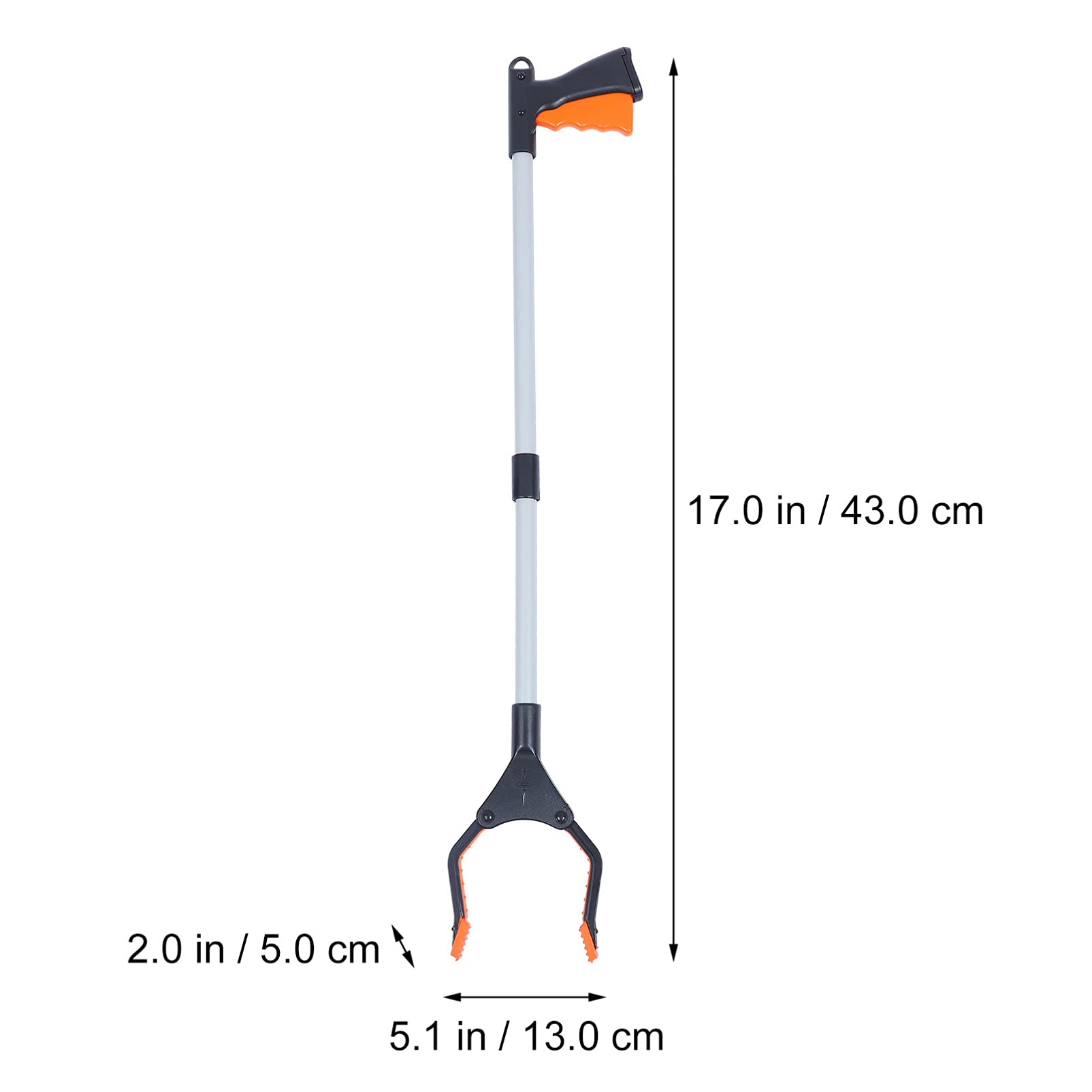 Stainless Steel Trash Grabber Tool - 32