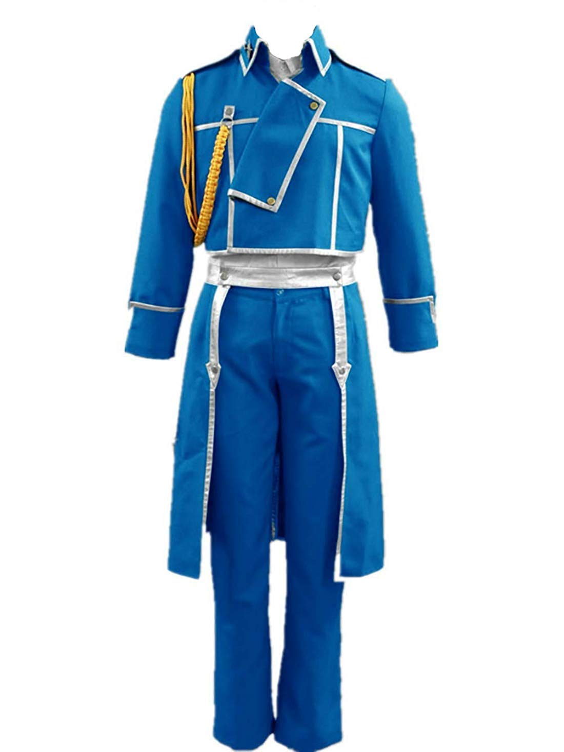 Fullmetal Alchemist Roy Mustang & Riza Hawkeye Cosplay Costume Set - Premium Anime Cosplay Outfit for Conventions, Halloween & Roleplay