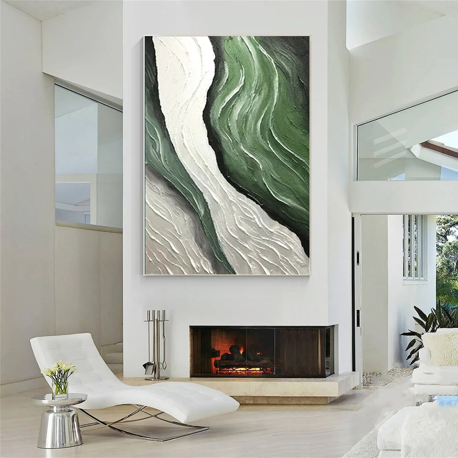Ocean and Sky Painting - Stunning Coastal Landscape Wall Art #OS192 - Perfect for Living Room, Bedroom & Office Decor