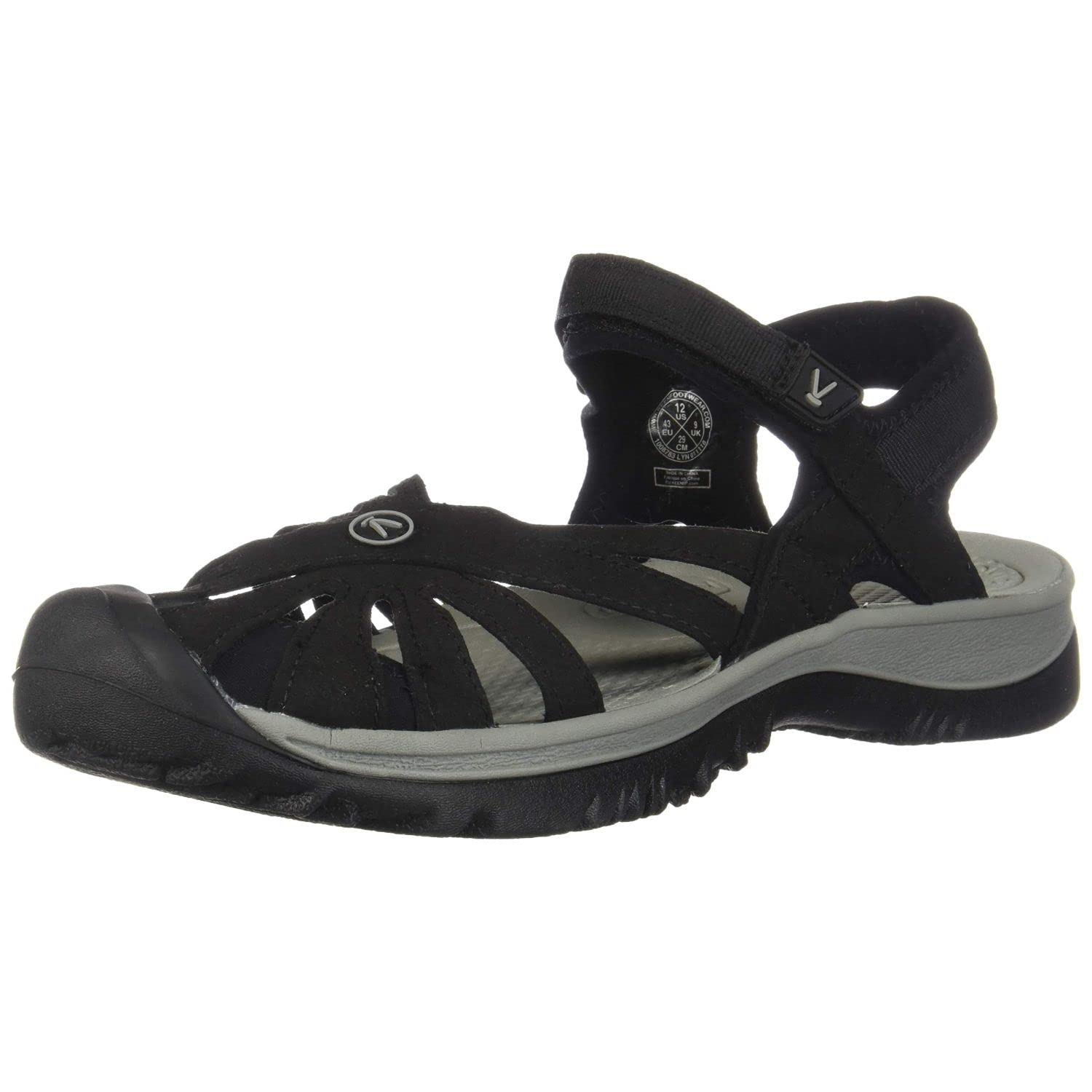KEEN Women's Rose Casual Closed Toe Sandals - Comfortable Walking Shoes for Women, Size 8.5 US - Perfect for Beach, Travel & Outdoor Adventures