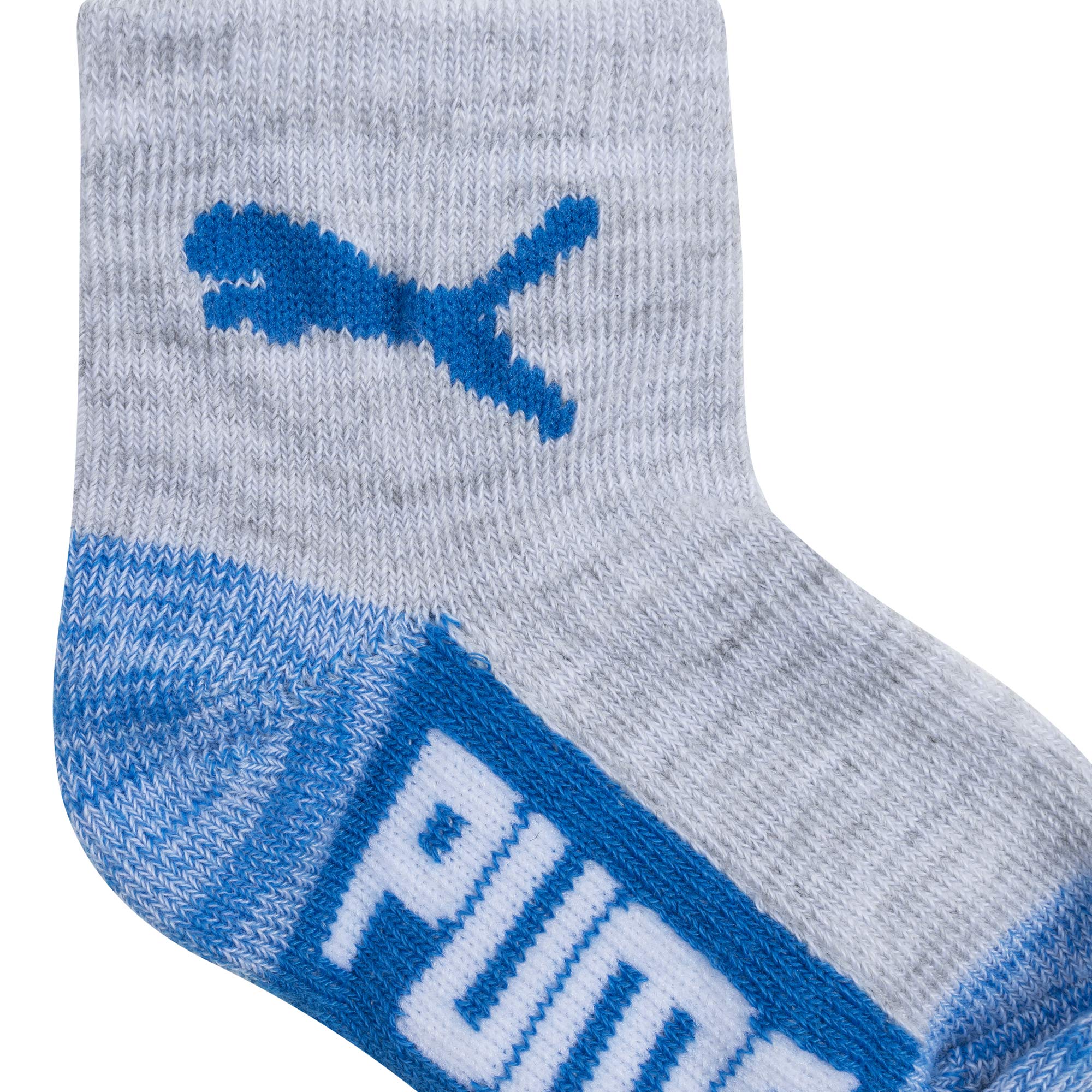 PUMA Baby Boys' 6-Pack Cotton Ankle Socks - Soft & Breathable Infant Socks for Everyday Wear, Playtime & Nursery