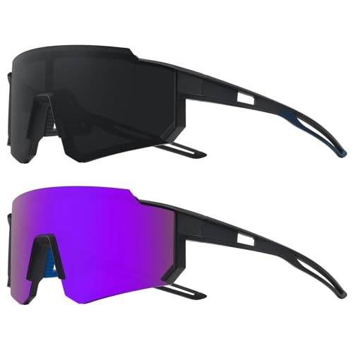 2pack Matte Black/Gray+matte Black/Purple