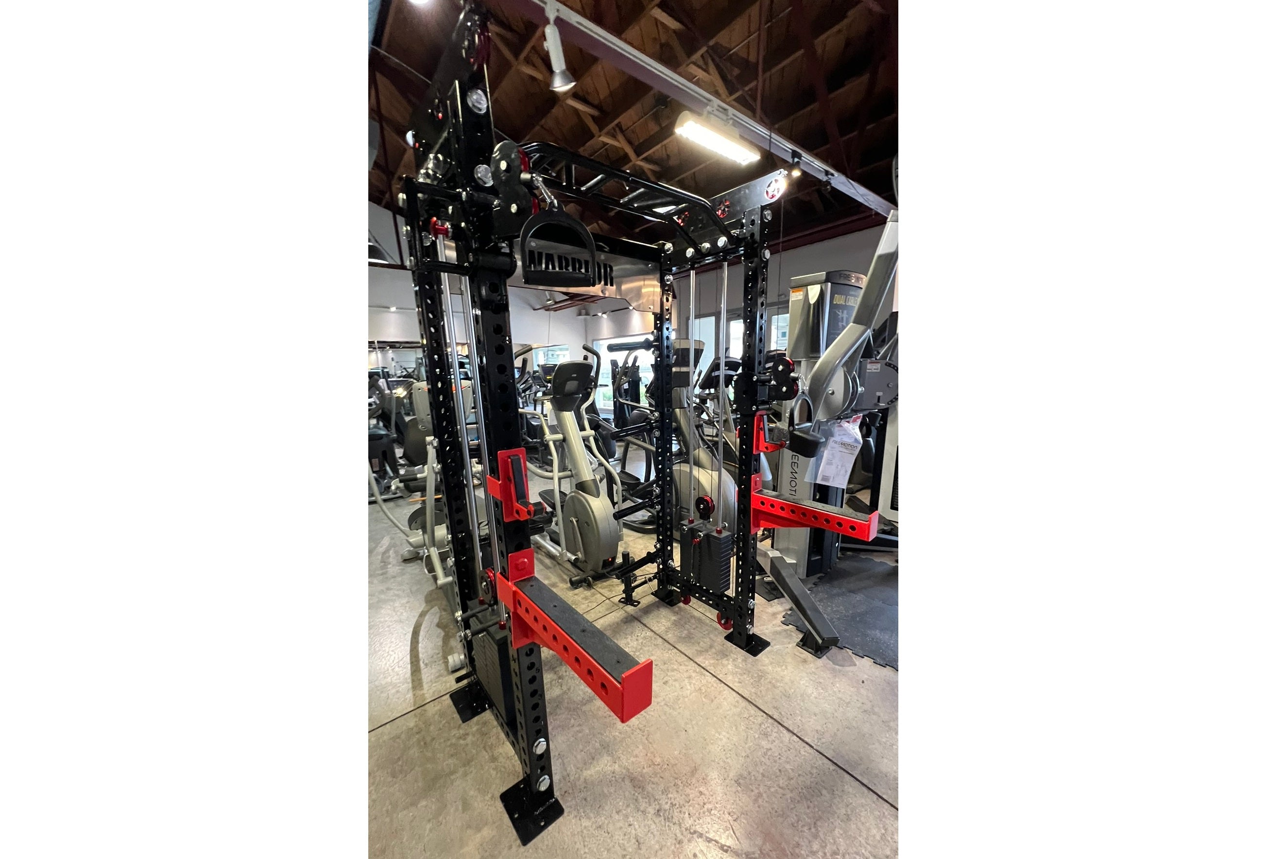 Warrior 2.0 Cable Crossover Pulley System - Power Rack Gym Equipment for Home & Commercial Use - Strength Training Machine for Full Body Workouts - Perfect for Weight Lifting, CrossFit & Functional Fitness