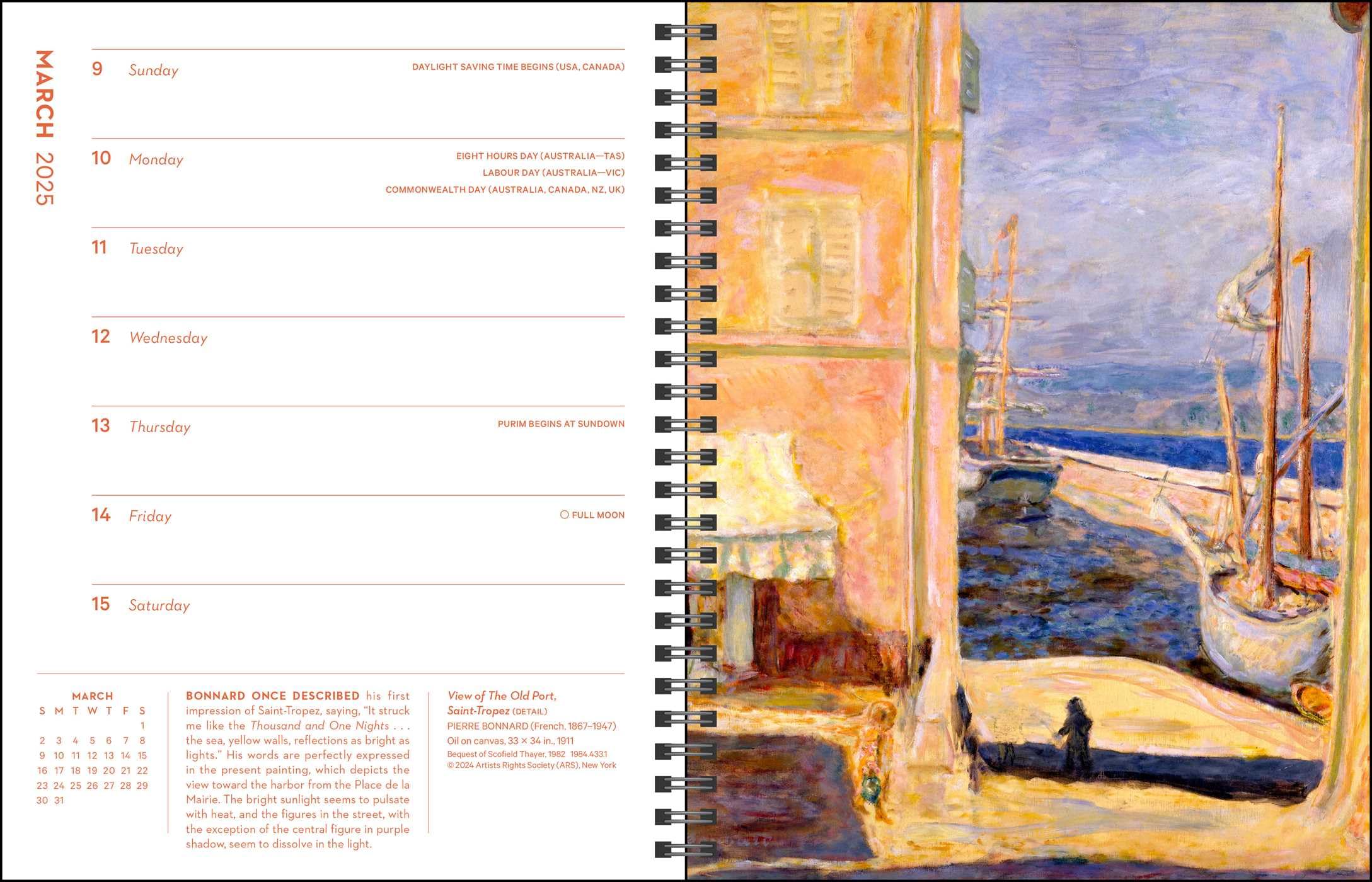 2025 Masterpieces 12-Month Engagement Planner - Perfect for Work, School & Personal Organization | Beautiful Art-Inspired Calendar for Daily Planning & Goal Tracking