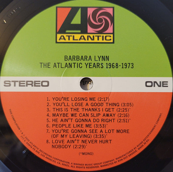 Barbara Lynn - The Atlantic Years 1968-1973 (Vinyl LP, Compilation, Mono, Numbered Edition, Near Mint Condition) - Perfect for Vintage Music Collectors & Soul/R&B Enthusiasts