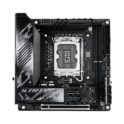 ASUS ROG STRIX Z890 I GAMING WIFI Mini-ITX Motherboard - Intel LGA 1700 Socket, DDR5, PCIe 5.0, WiFi 6E, 2.5Gb LAN - Perfect for Compact Gaming PC Builds & eSports Enthusiasts