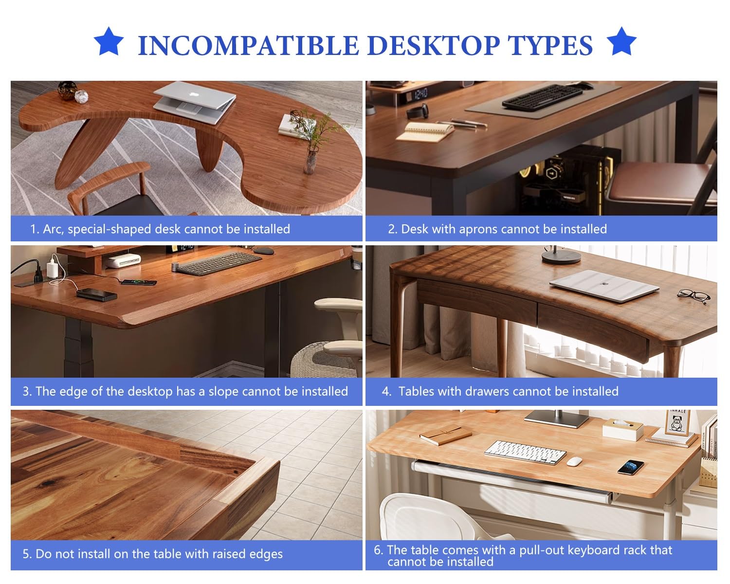 Adjustable Under Desk Keyboard Tray 29.5