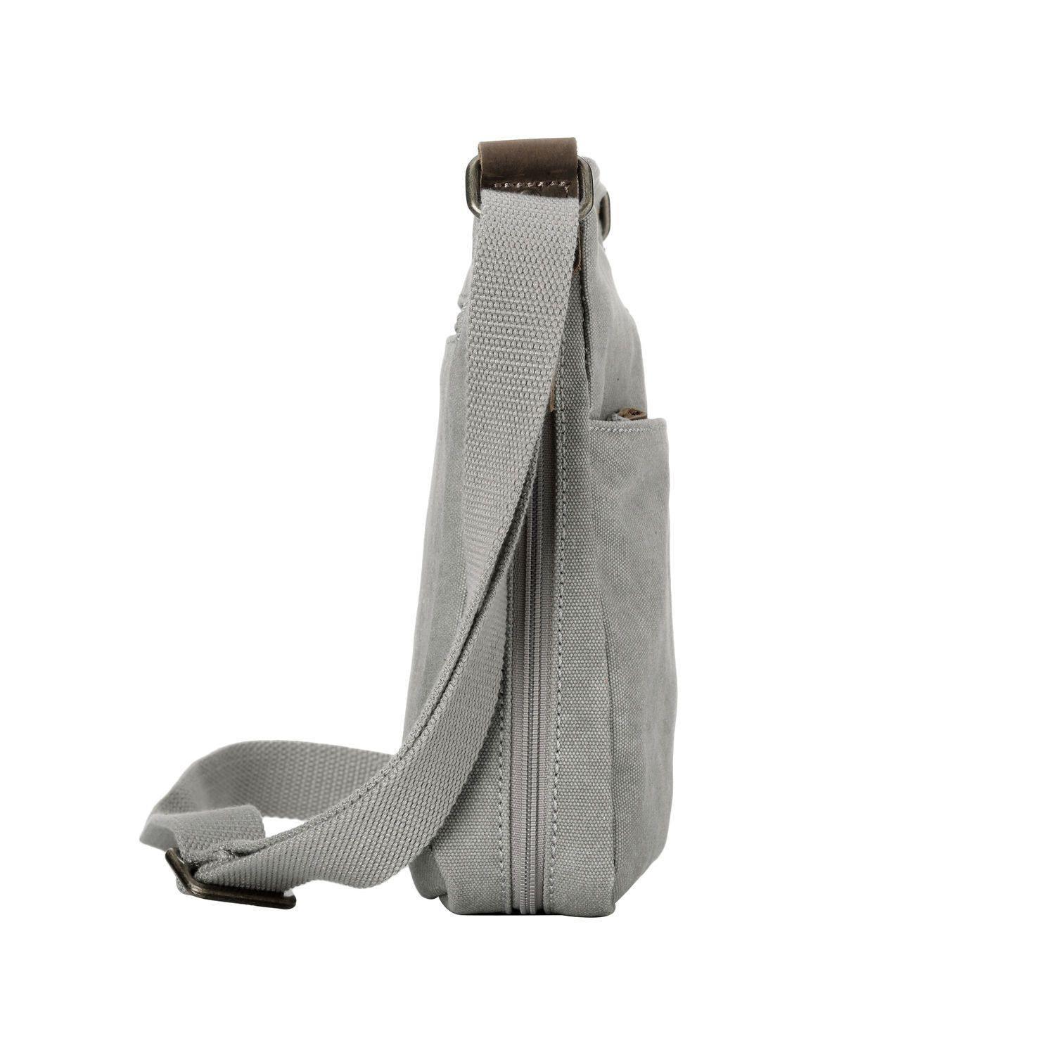 TRP0237 Troop London Classic Canvas Crossbody Bag - Stylish & Durable for Travel, Work & Everyday Use