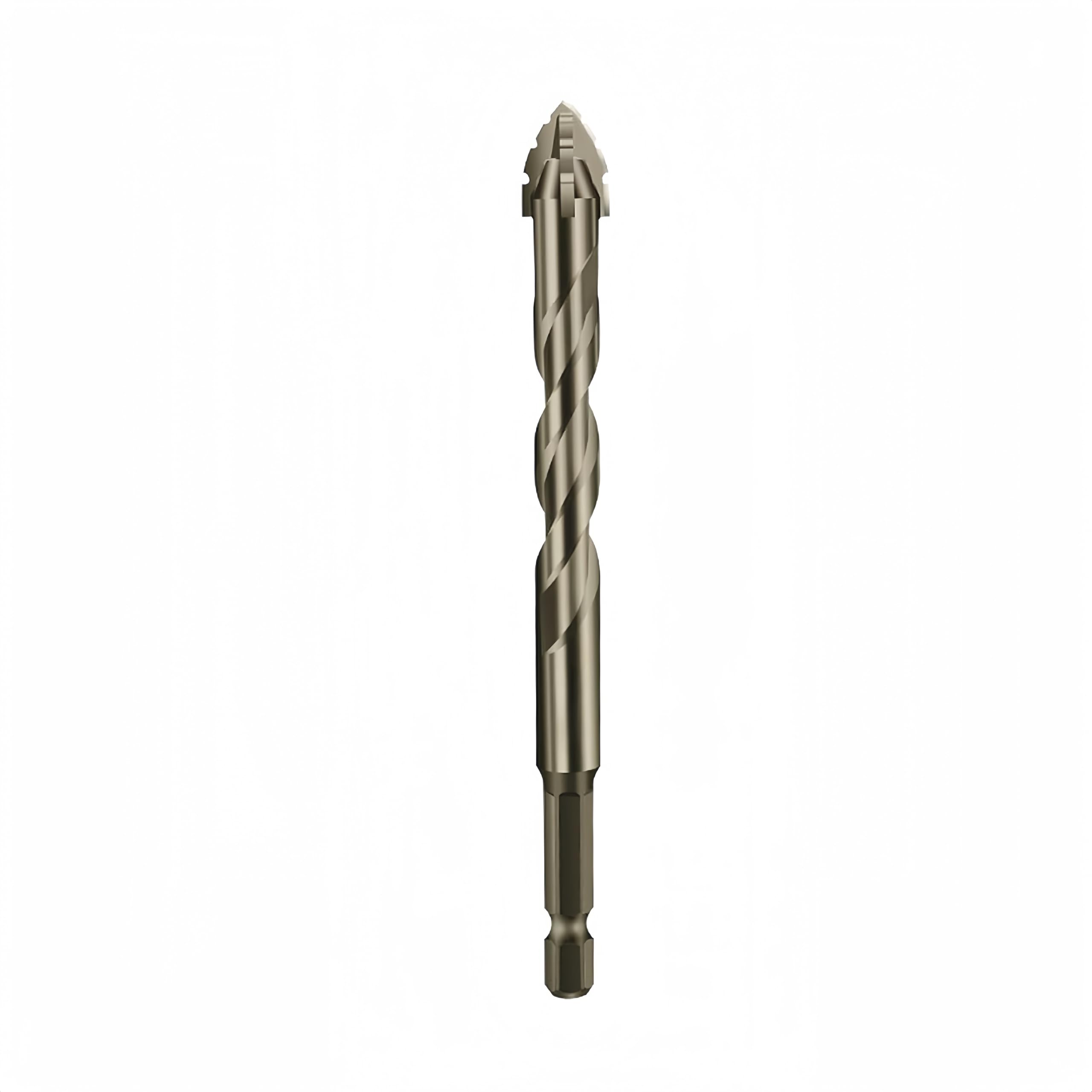 4-Flute Sawtooth Eccentric Drill Bit Set - 4-Edged Serrated Drill for Wood & Metal (6mm/8mm/10mm) | High Efficiency Multi-Purpose Drill & Tap Kit | Perfect for DIY Projects, Woodworking, Metal Fabrication & Home Repairs