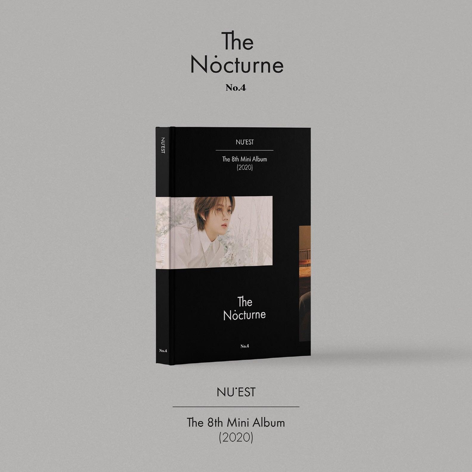 NU'EST 8th Mini Album 'The Nocturne' K-Pop CD + Exclusive Poster | Perfect for K-Pop Fans, Collectors and Gift Giving