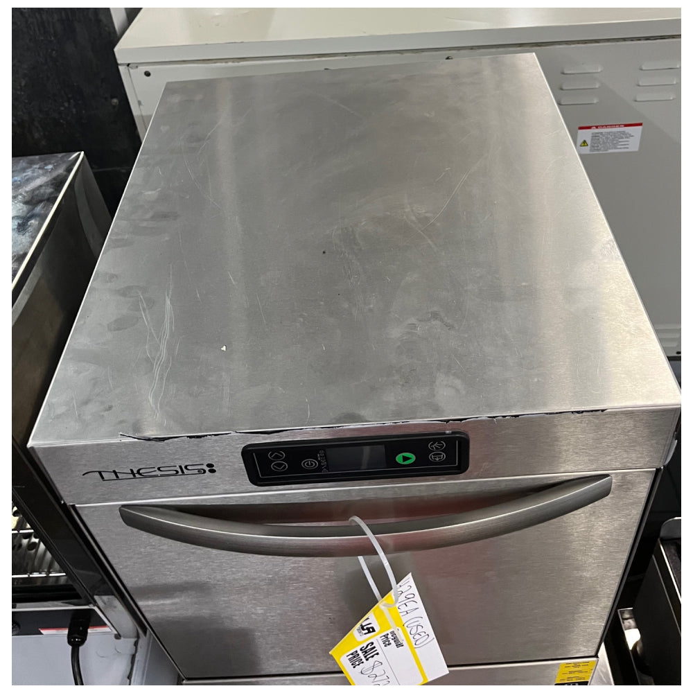 Refurbished Thesis 4.5 Gallon Undercounter Dishwasher with Hot Water Sanitization - Model H29E A - Perfect for Small Kitchens, Apartments & Office Break Rooms