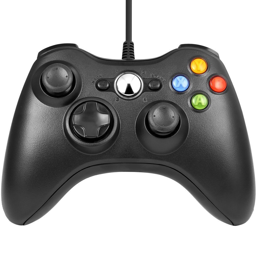 Original Xbox 360 Wired Controller Gamepad for Xbox 360 (Black) - Compatible with Xbox 360 Consoles - Perfect for Gaming, Streaming & Multiplayer Sessions