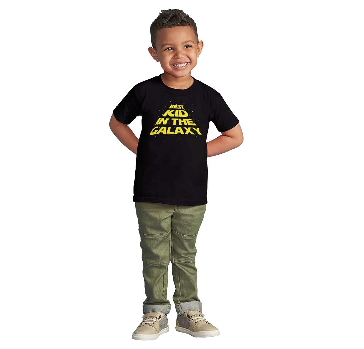 Galaxy Space Empire Toddler T-Shirt for Boys & Girls - Cute Kids Astronaut Tee for Playdates & Space-Themed Parties