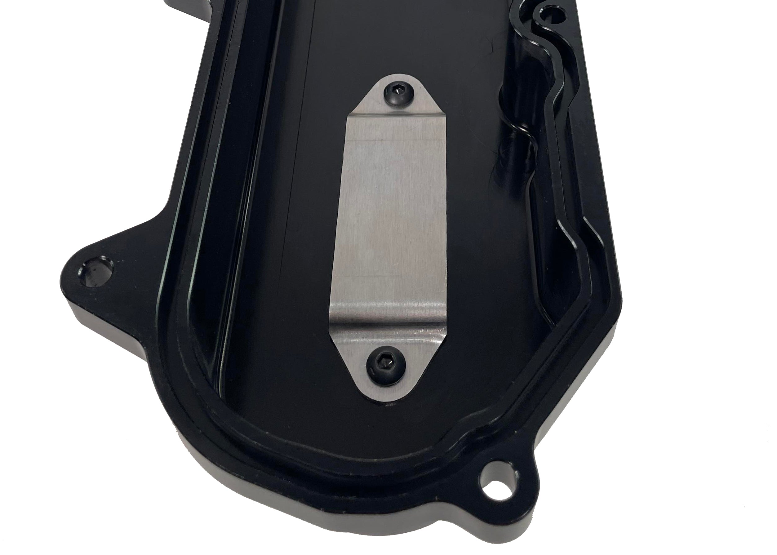Gen V LT Race Black Anodized Billet Aluminum Valve Covers with Motion Quick Release Breathers - High Performance Engine Upgrade for Chevy LS Engines, Perfect for Racing & Street Performance