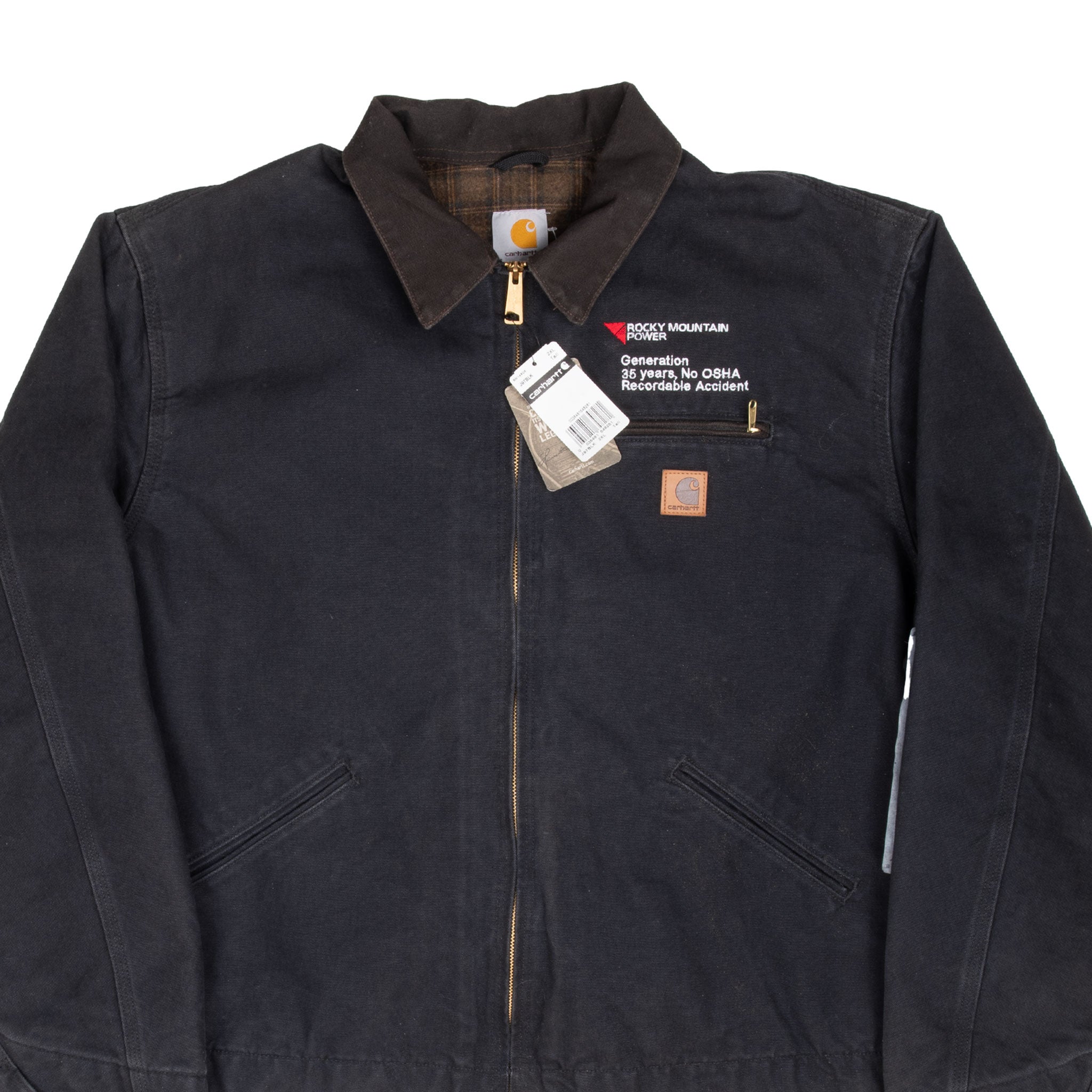 Vintage Carhartt Detroit J97 Blanket Lined Jacket - Heavy Duty Workwear for Men, 2XL Tall, 2000s Era, New Old Stock (NOS) - Perfect for Outdoor Work, Construction, and Cold Weather Protection