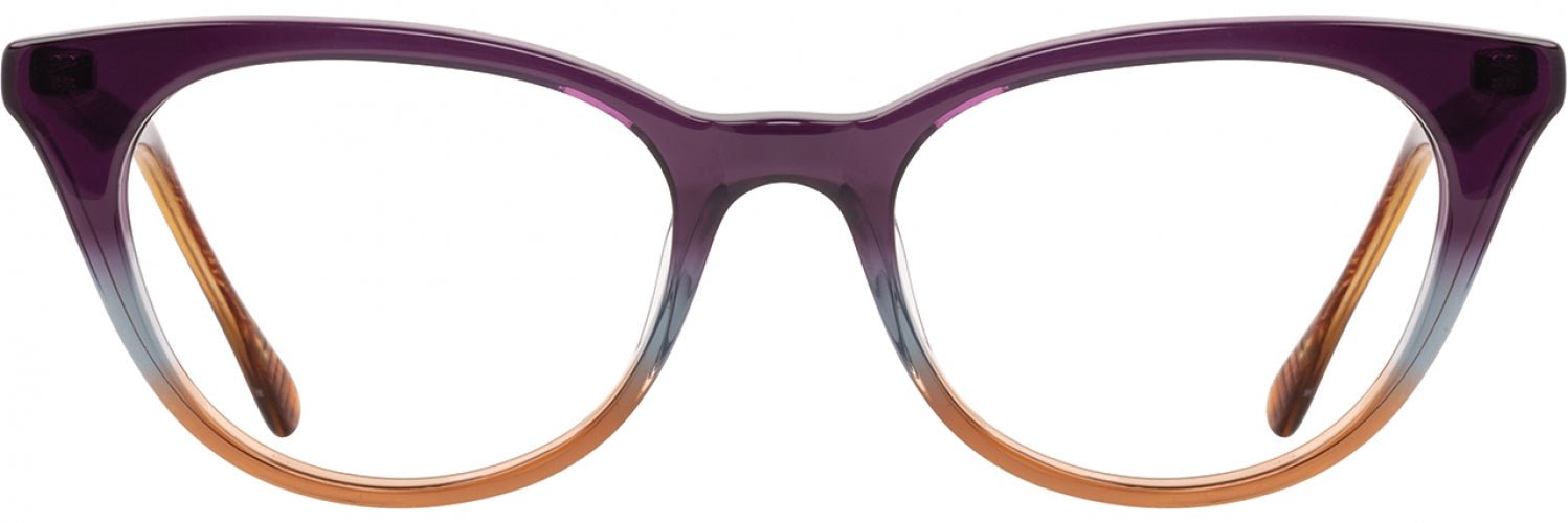 Alan J AJ516 Stylish Eyeglasses for Men & Women - Trendy Lightweight Frames for Reading, Work, and Everyday Use