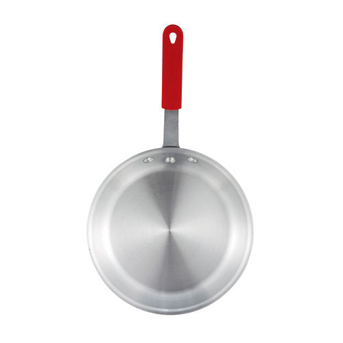 **Premium 12 5/8 Inch Aluminum Fry Pan - Non-Stick Cooking Skillet for Sauteing, Frying & Grilling - Perfect for Home Kitchens & Professional Chefs**