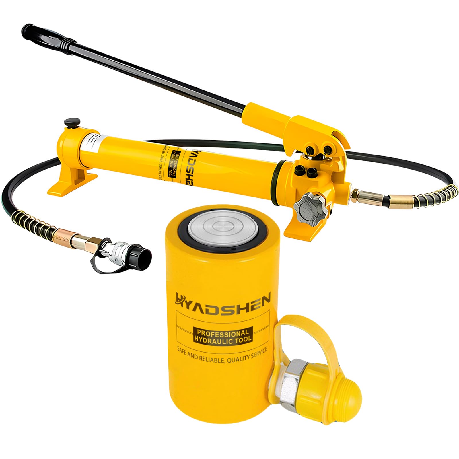 50T Hydraulic Ram Jack Kit with CP-700 Hand Pump - 2