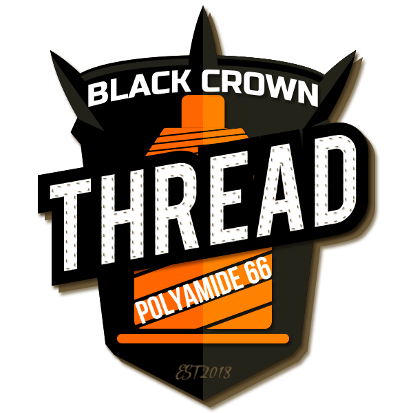 Black Crown Thread Montego - Premium Sewing Thread for Quilting, Embroidery & Crafting - Ideal for Home DIY Projects & Professional Tailoring