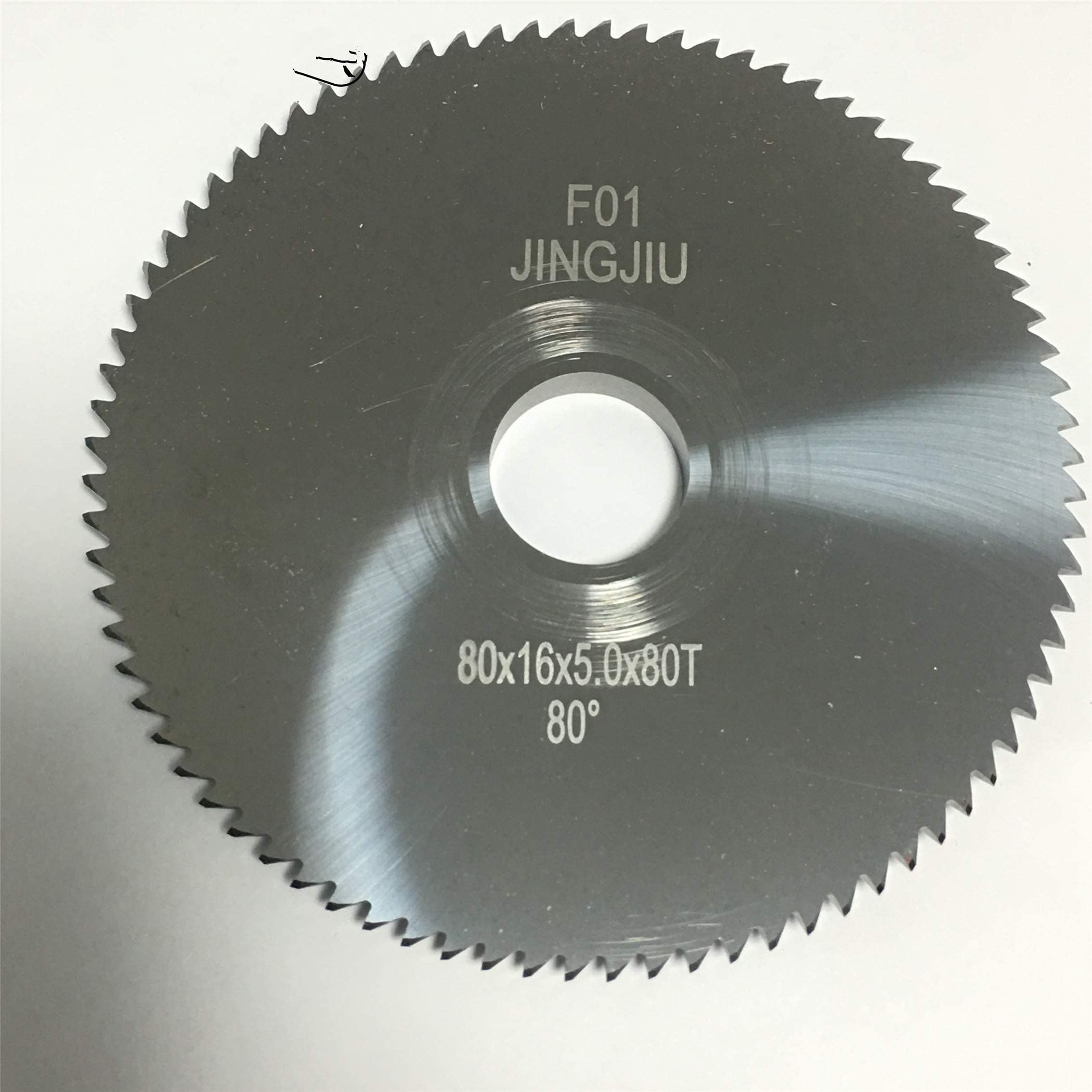 Carbide Milling Cutter F01 (RIC08143B) 80x5.0x16x80T - High Precision Cutting Tool for KEYLINE deZmo Machine - Perfect for Metalworking, CNC Machining & Industrial Applications (1 Piece)