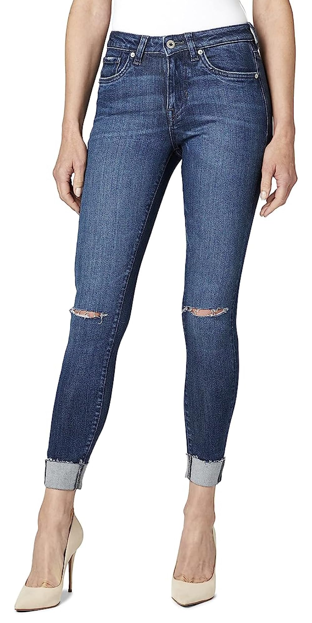 Buffalo David Bitton Women's Skinny Jeans - Stretch Denim Pants for Casual & Night Out | Slim Fit, Comfortable & Stylish