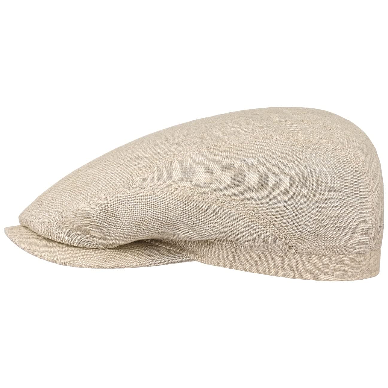 Stetson Belfast Linen Summer Flat Cap for Men | Breathable EU-Made Hat for Outdoor Activities & Casual Wear