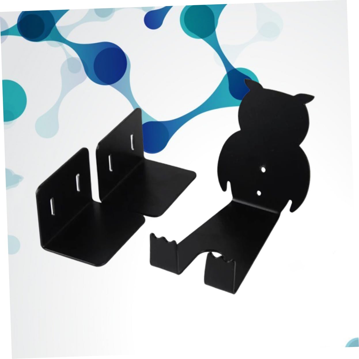 BESPORTBLE Owl-Shaped Bike Wall Hanger - Sturdy Aluminum Alloy, Foldable & Space-Saving Bike Storage Rack - Perfect for Garage, Apartment & Indoor Cycling Organization