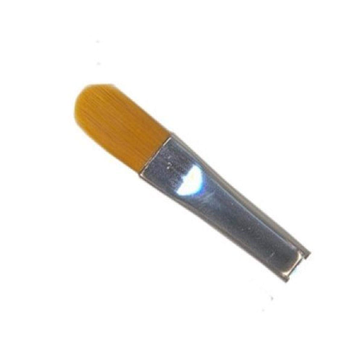 Professional Ruby Red Face Paint Brush - Medium Filbert Brush for Halloween, Cosplay & Body Art | High-Quality Makeup Brush for Artists & Kids