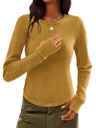 Waffle Knit Yellow