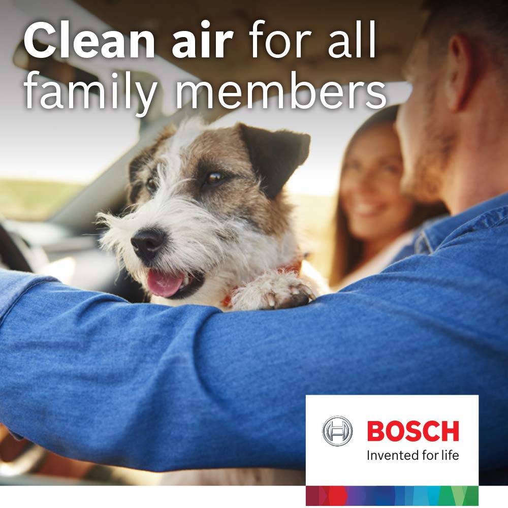 BOSCH 6009C HEPA Cabin Air Filter Replacement for 2011-2017 Jeep Wrangler & 2018 JK Models | Premium Dust & Pollen Protection | Not Compatible with 2018+ Wrangler JL | Ideal for Off-Roading & Daily Commuting