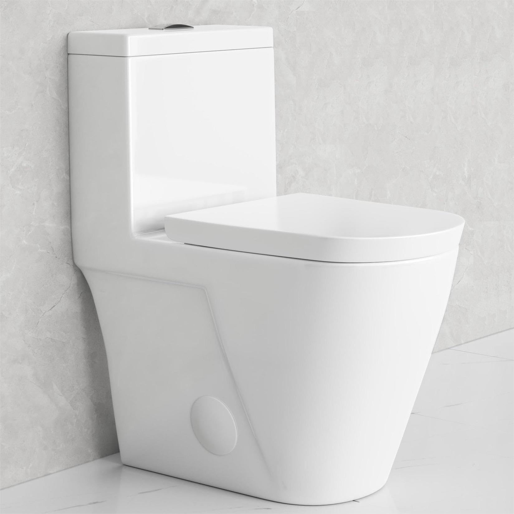 Eridanus One Piece Toilet with Comfort Chair Seat - ADA Compliant 17.3