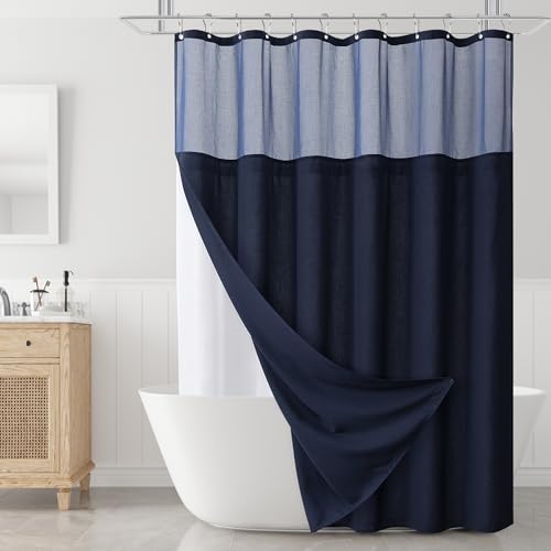 Navy Blue - Double Layer