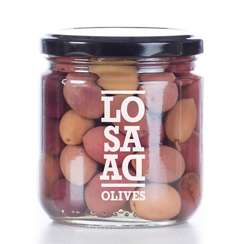 Premium Cornicabra Olives by Losada - 6.9 oz Jar | Spanish Gourmet Olives for Charcuterie Boards, Tapas & Mediterranean Cooking