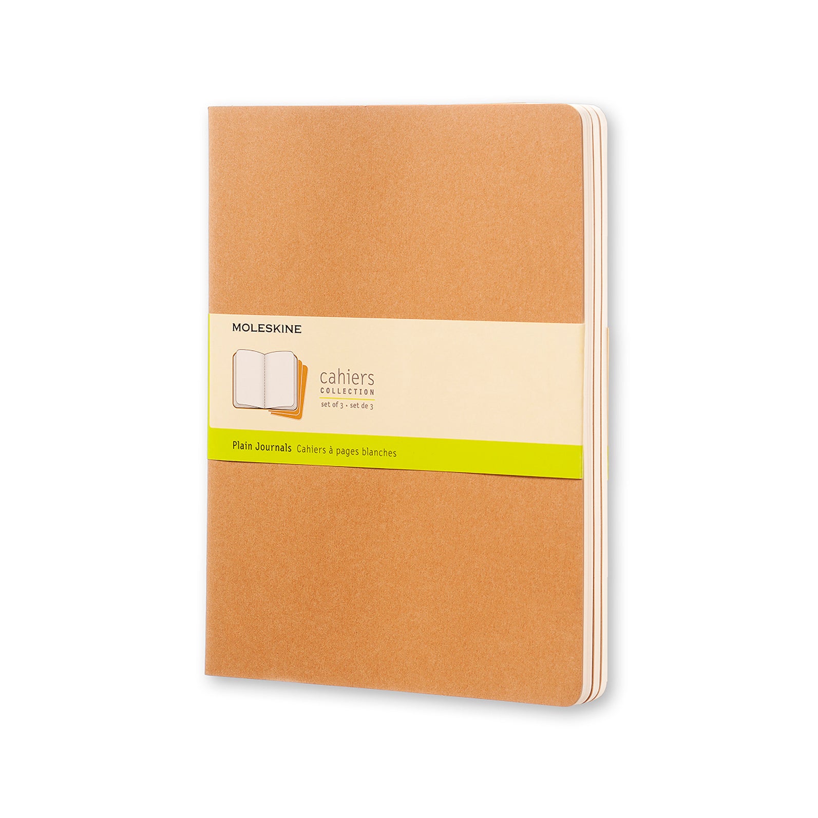 Premium Cahier Extra Large Notebook Set - A5 Size, 3-Pack, 120gsm Thick Paper, Dotted Grid - Perfect for Journaling, Sketching & Bullet Journaling, Ideal for Students, Artists & Professionals