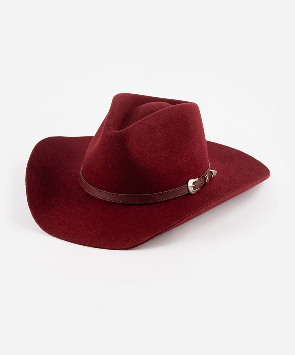 Dean Rancher Cowboy Hat for Men - Genuine Leather Western Cowboy Hat with Adjustable Chin Strap - Perfect for Rodeo, Horse Riding, and Outdoor Adventures