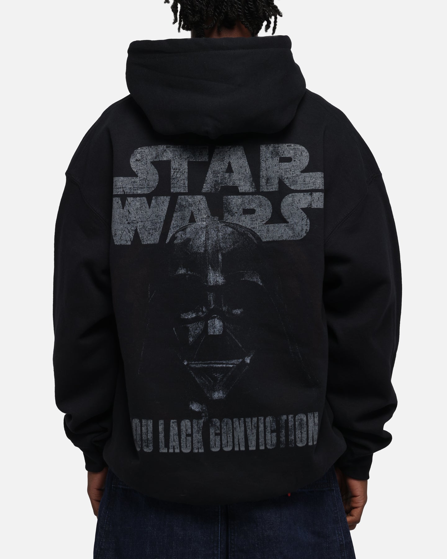 Premium Star Wars Darth Vader Hoodie for Men & Women - Black Pullover Sweatshirt with Logo - Perfect for Cosplay, Halloween & Everyday Wear