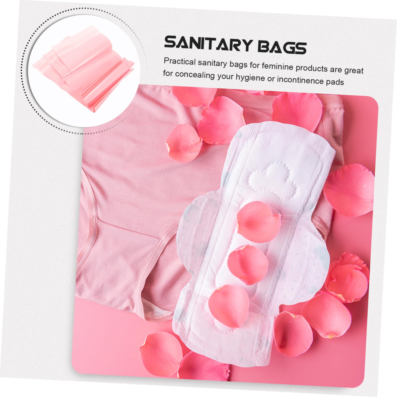 Beaupretty 100-Piece Travel Organizer Set for Underwear & Toiletry Essentials - Waterproof Laundry Bags, Cosmetic Pouches & Vintage Waste Bags - Perfect for Vacation Packing, Business Trips & Daily Organization