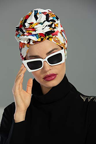 Stylish Cotton Turban Head Wrap for Women - Soft & Breathable Hair Scarf - Perfect for Yoga, Beach, or Everyday Fashion Accessory