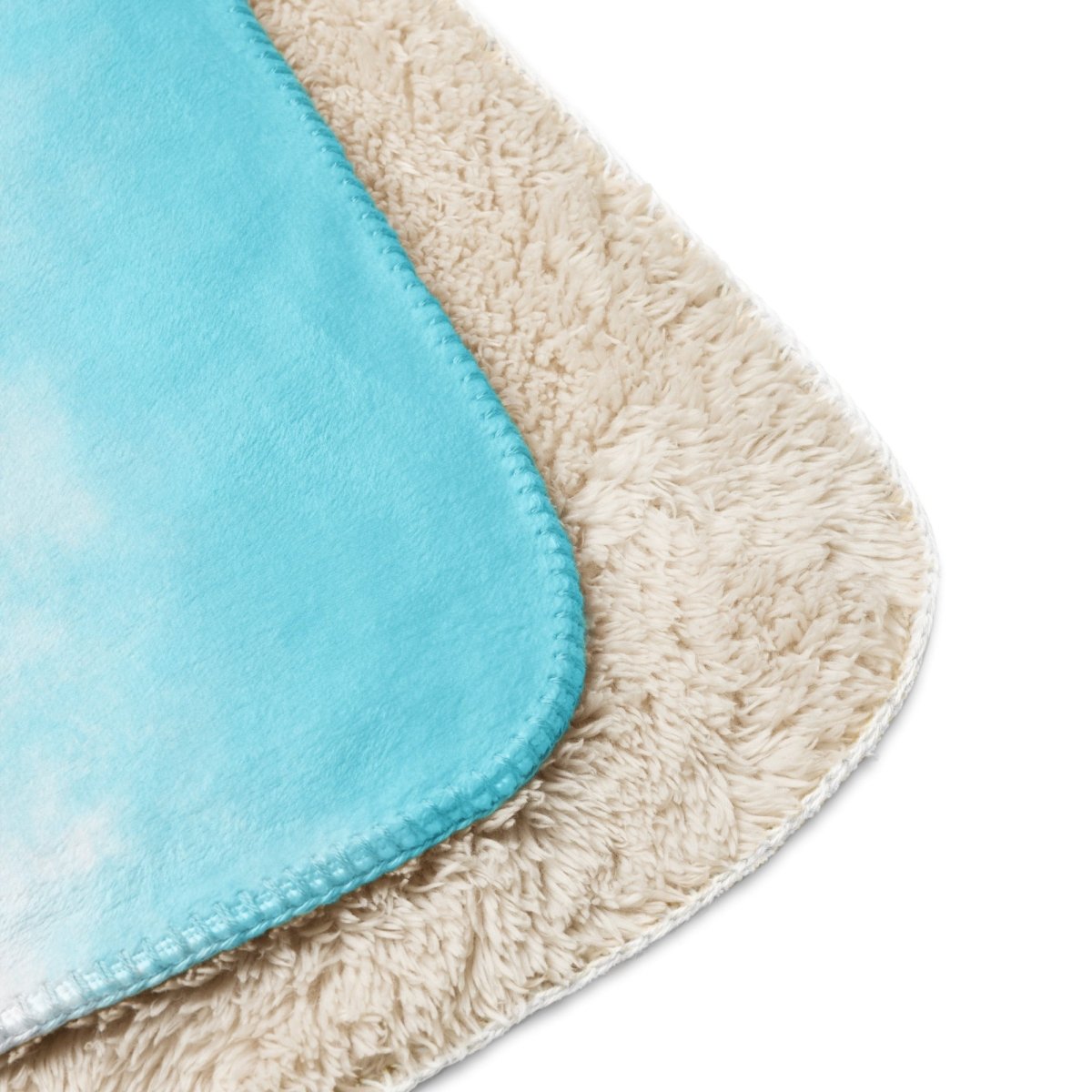 Cozy Sherpa Blanket for Adults - Soft & Warm Throw for Couch, Bed, and Travel - Sobriety is Groovy Design