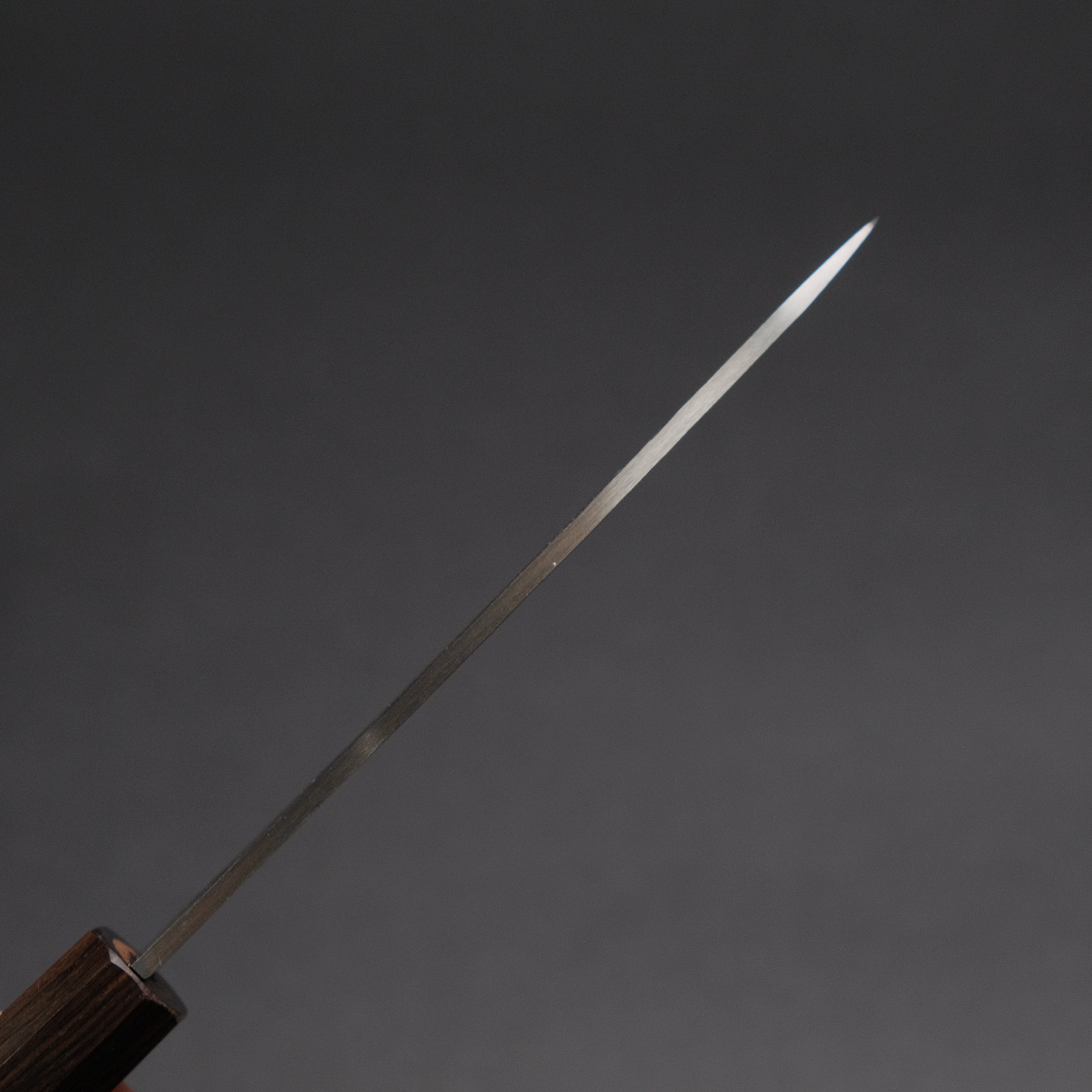 Hitohira Imojiya TH Silver #3 Nashiji Petty Knife 120mm - Japanese Chef Knife with Ebony Wood Handle - Perfect for Precision Slicing, Fruit Cutting & Small Kitchen Tasks