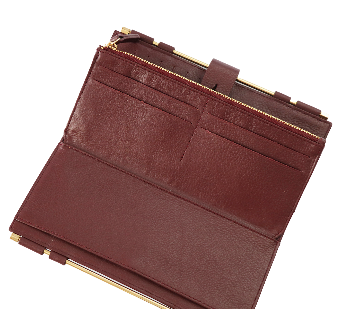 Premium Auburn Leather Wallet for Men - Slim RFID Blocking Bifold Wallet with Money Clip - Perfect for Everyday Carry & Travel