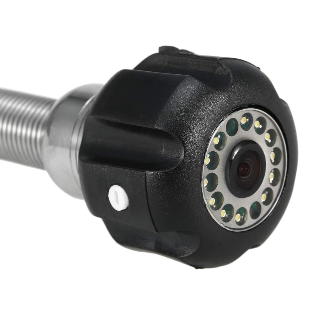 Lixada 23mm Sewer Pipe Inspection Camera Head Replacement - Drain Pipeline Camera for Plumbing & Sewer Line Maintenance (Ideal for Homeowners & Professional Plumbers)