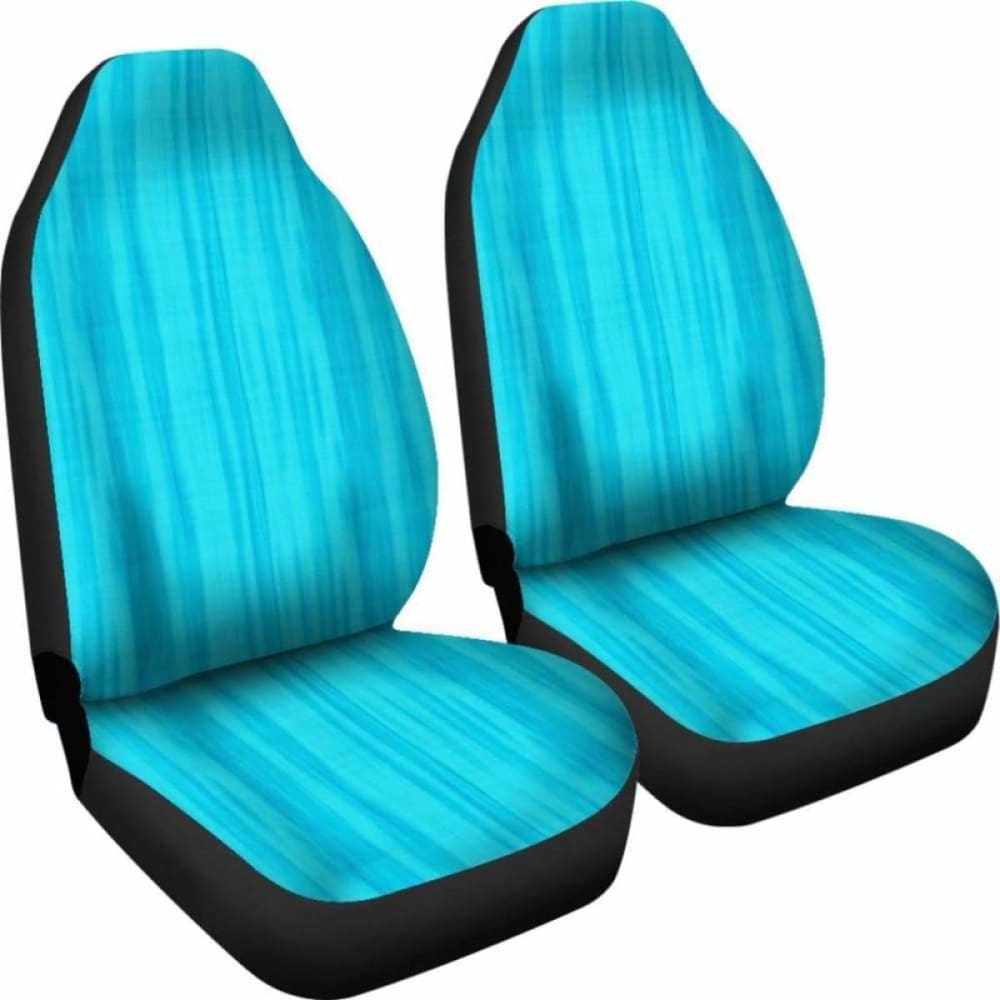 Bright Blue Tie Dye Car Seat Covers - Universal Fit Seat Protectors for Cars, SUVs & Trucks - Waterproof & Non-Slip - Perfect for Road Trips, Commuting & Family Travel