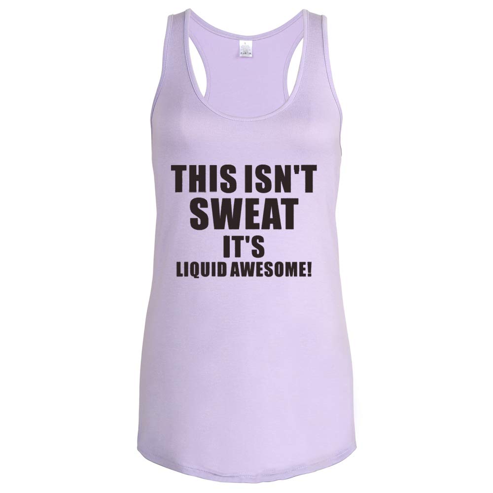 FANNOO Women's Funny Saying Racerback Tank Tops - Sleeveless Workout Shirts for Gym, Yoga & Summer Casual Wear