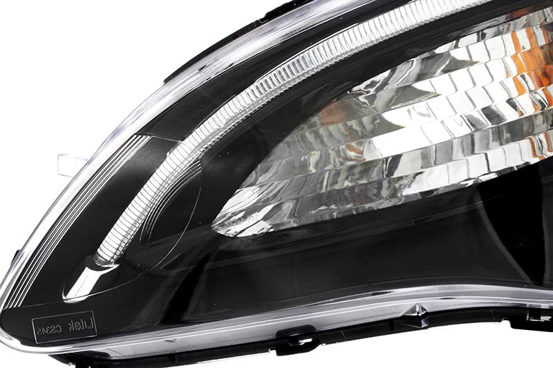 Chrysler 200 S Halogen Headlights Lamps Set - Driver & Passenger Side (2011-2014) | Perfect for Night Driving & Auto Upgrades