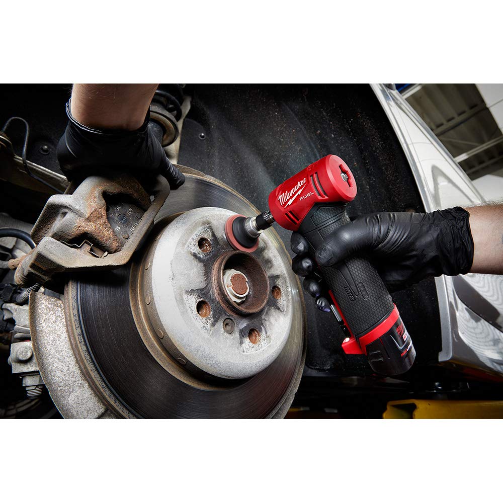 Milwaukee M12 FUEL 12V Brushless Cordless Right Angle Die Grinder (Tool-Only) - Compact Power Tool for Metalworking, Wood Carving & DIY Projects | Ideal for Tight Spaces & Precision Grinding
