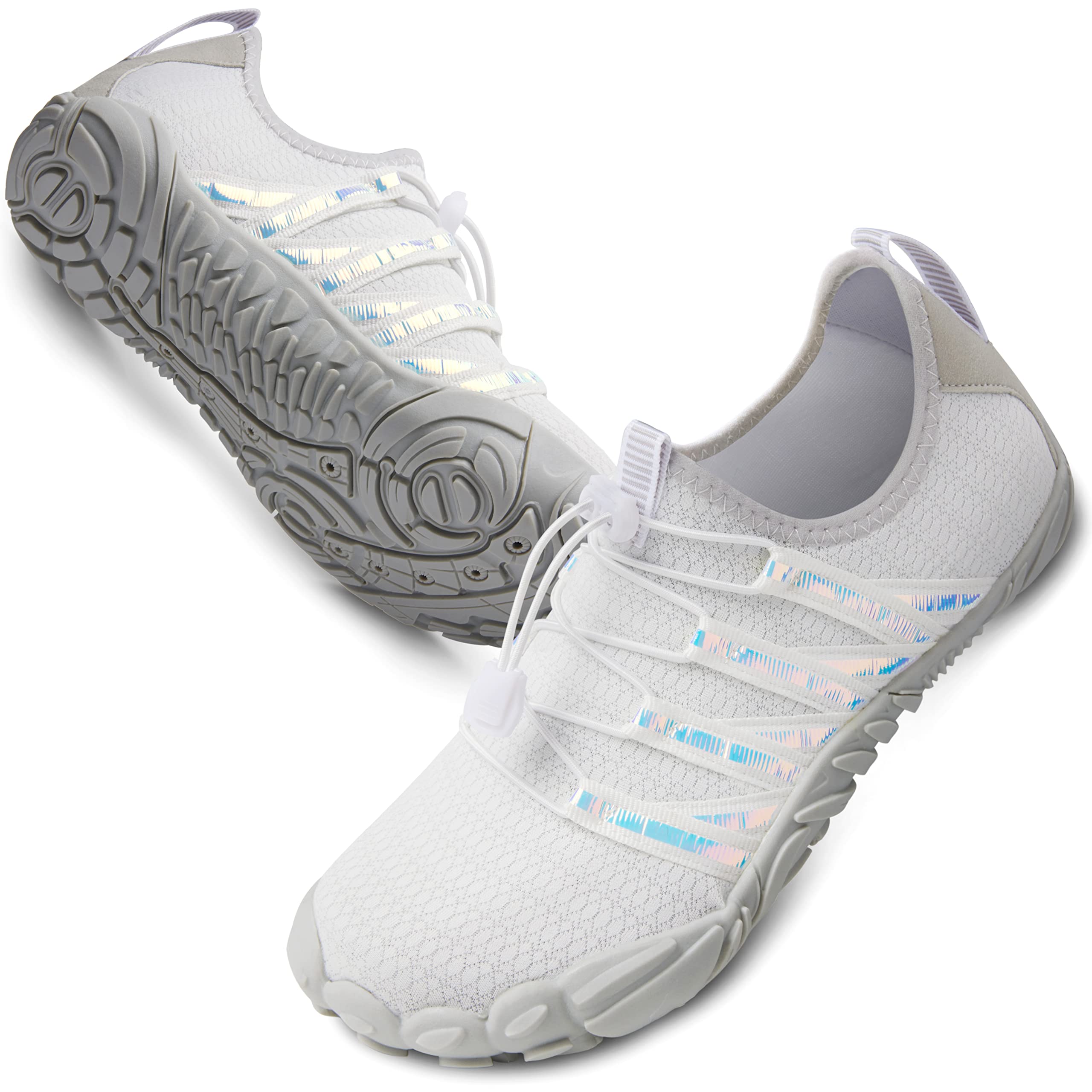SIMARI Water Shoes for Men & Women - Quick Dry Aqua Socks, Barefoot Beach Swim Shoes for Swimming, Surfing, Kayaking, Diving - Ideal for Pool, Lake, River & Ocean Activities - Perfect for Water Sports, Beach Walking & Hiking Adventures