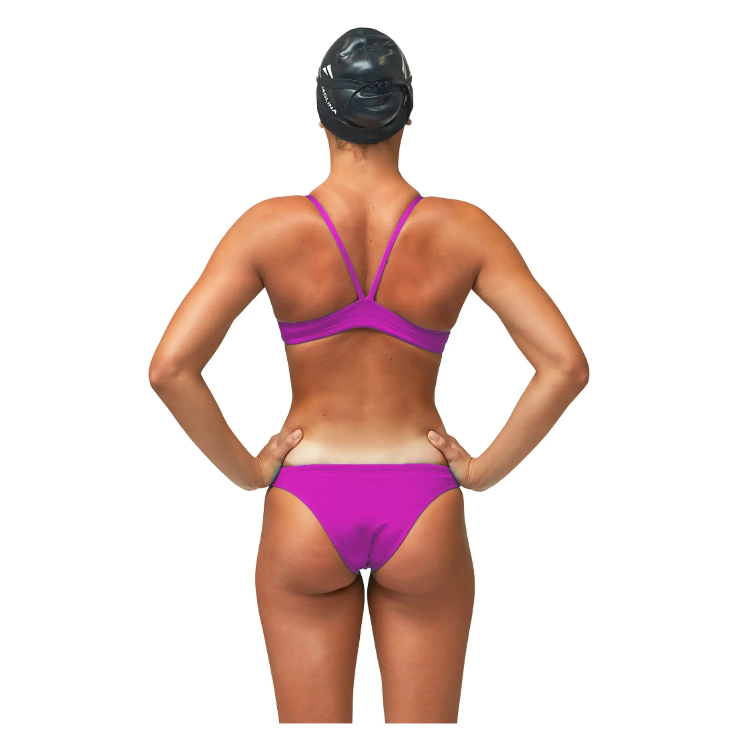 Women's Training Pool Swimsuit | SUNKINI FAB Girls Two Piece Swimwear - Perfect for Swimming Lessons, Water Aerobics & Beach Workouts